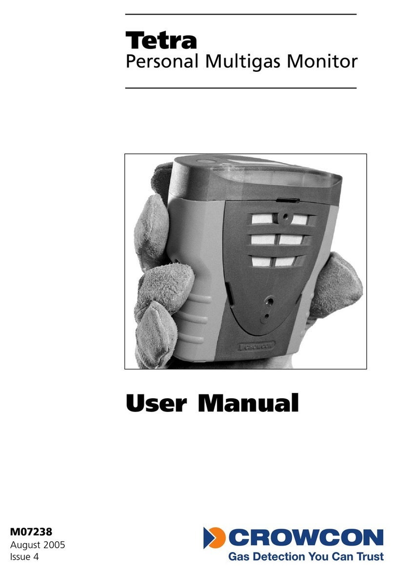 Crowcon Tetra User manual
