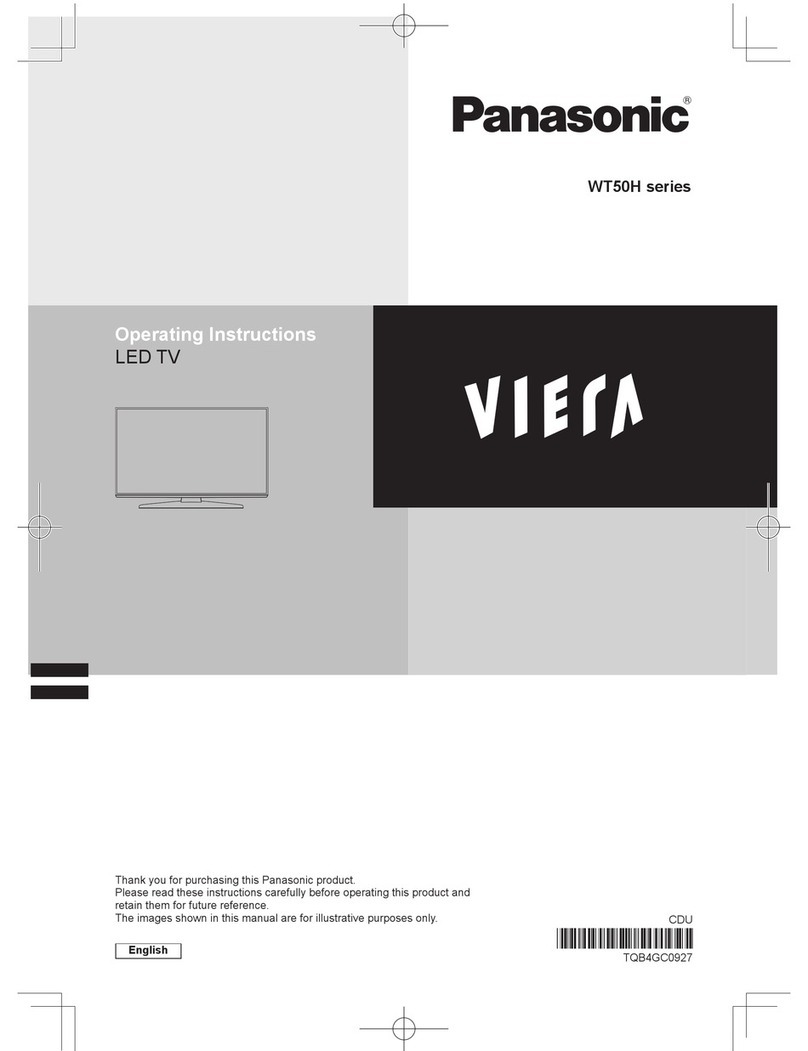 Panasonic Viera WT50H Series User manual