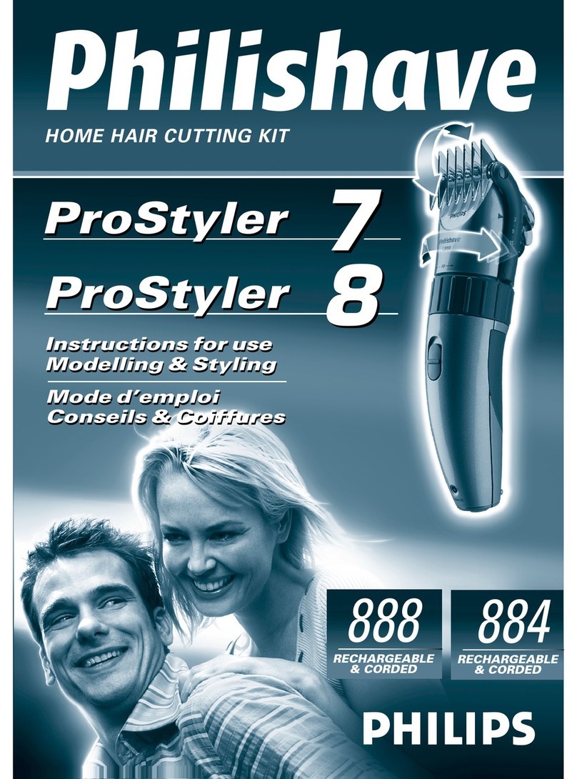 Philips ProStyler 7 User manual Philips ProStyler 7 User manual