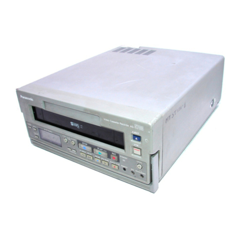 Panasonic AG5700P - SVHS User manual Panasonic AG5700P - SVHS User manual