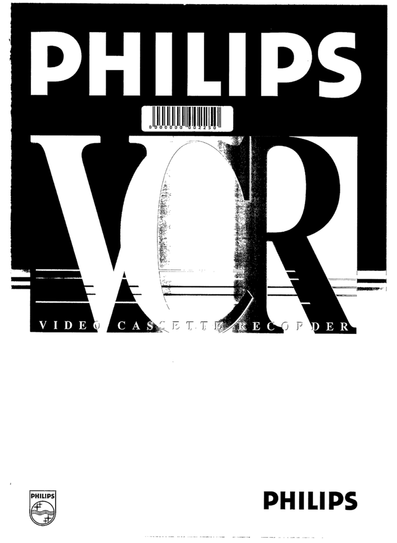 Philips VR 732 User manual Philips VR 732 User manual