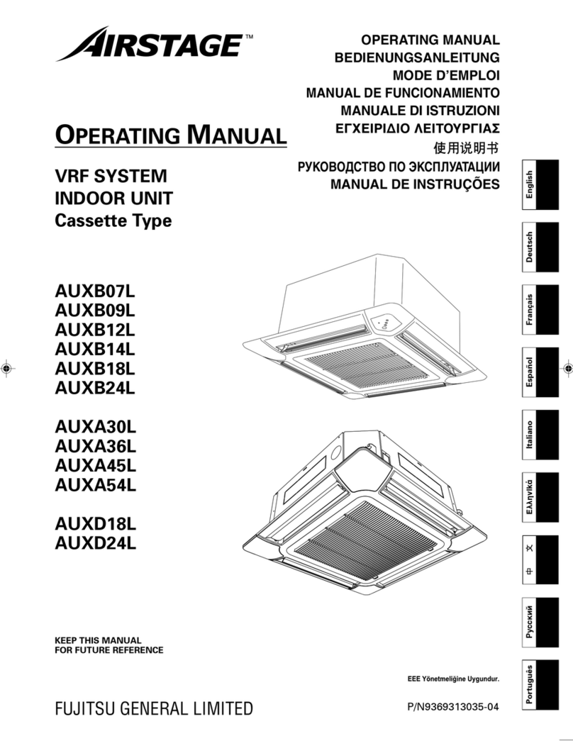 AirStage AUXB07L User manual