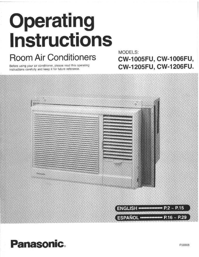 Panasonic CW-1005FU User manual