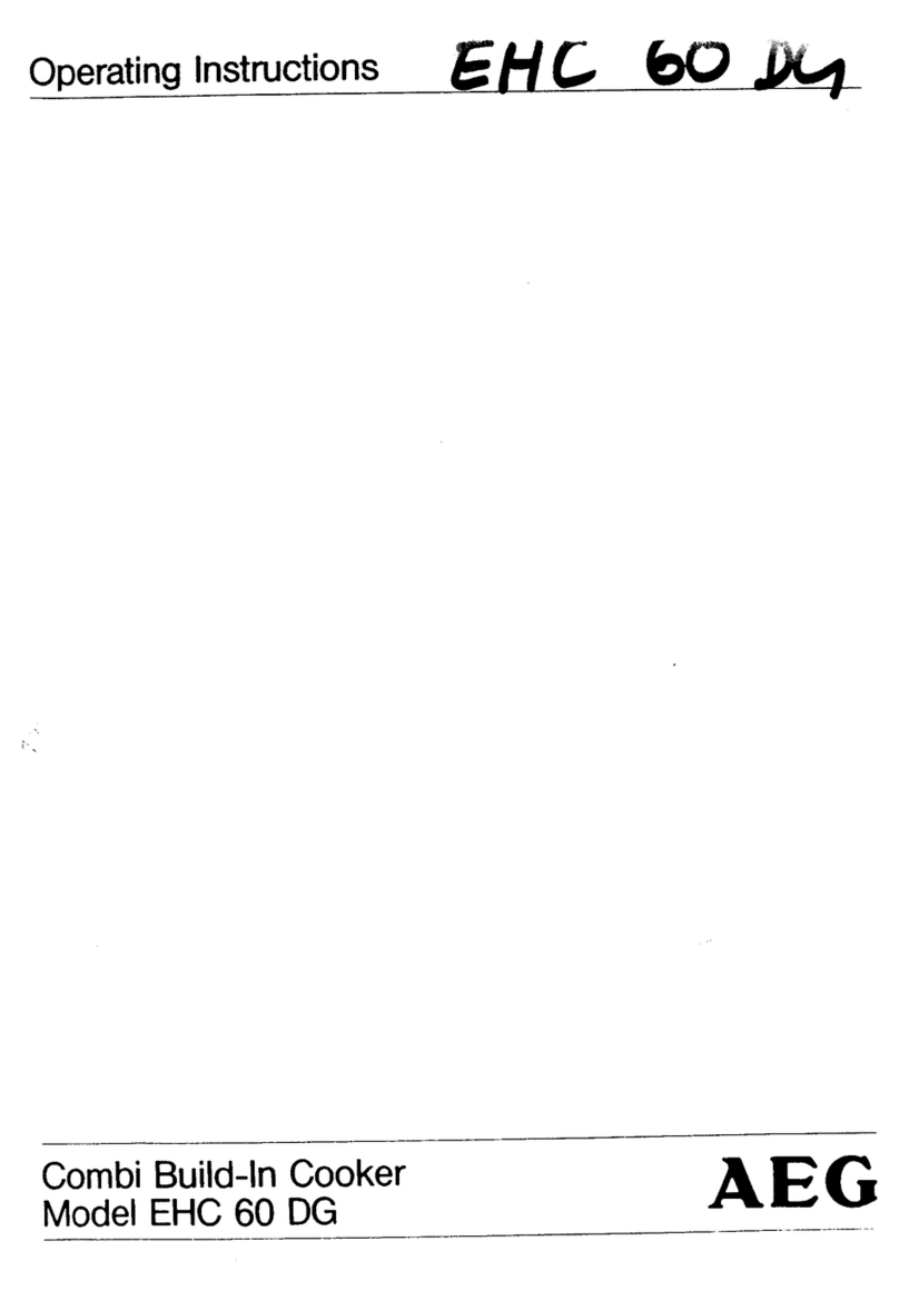 AEG EHC 60 DU operating instructions