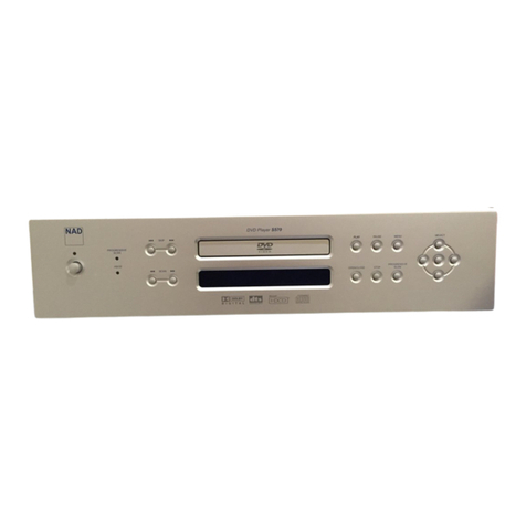 NAD S 570 User manual