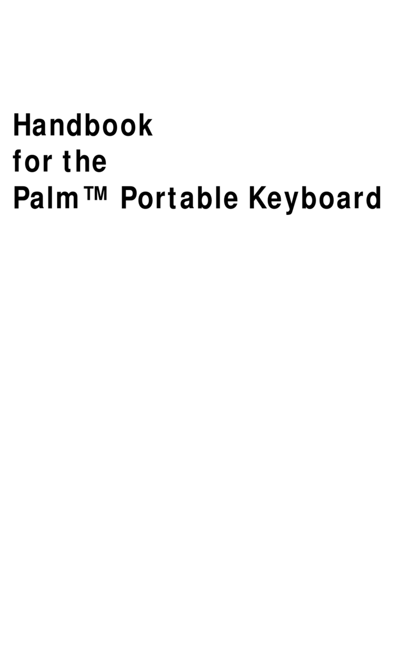 Palm Portable Keyboard Handbook