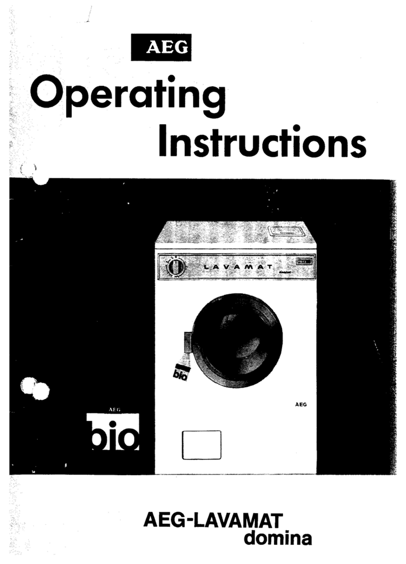 AEG Lavamat domina User manual