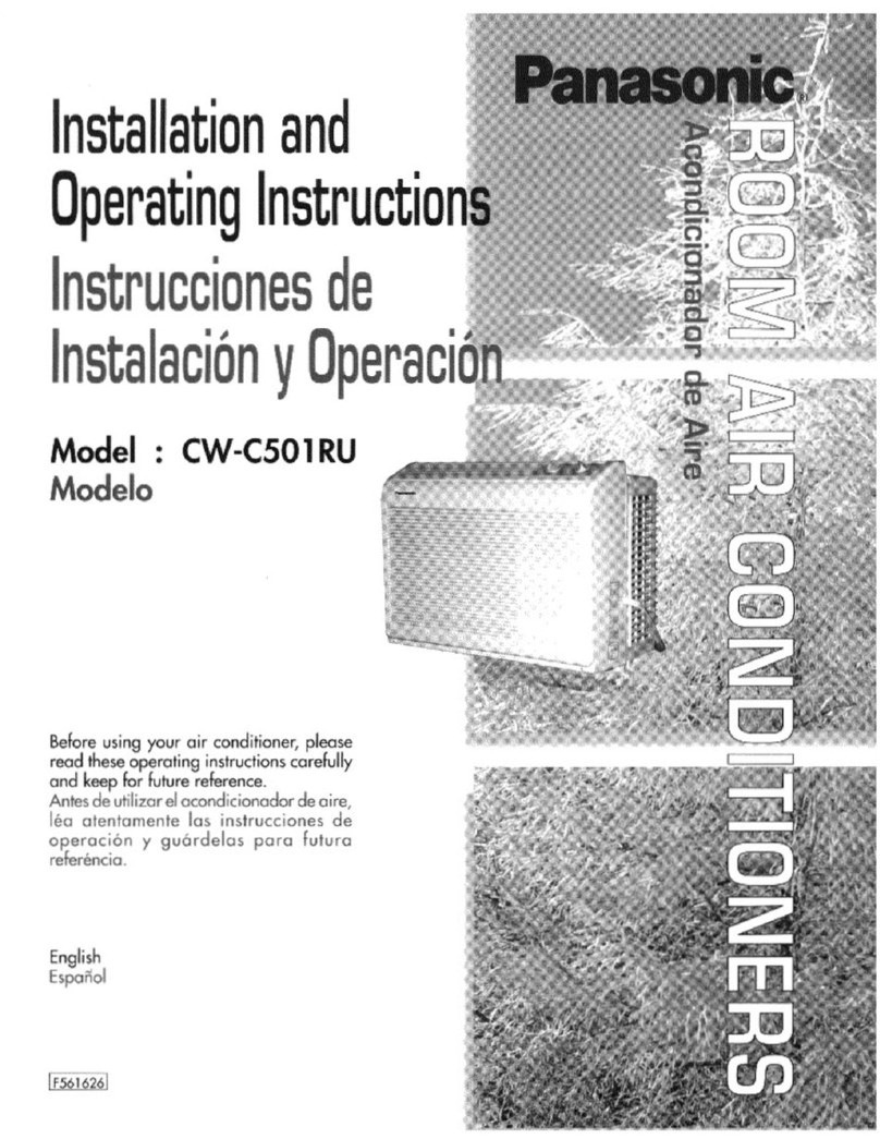 Panasonic CW-C501RU User manual