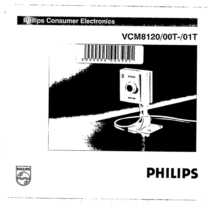 Philips VCM8120/00T-/01T User manual