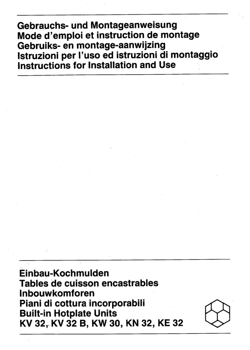 AEG KE 32 User manual AEG KE 32 User manual