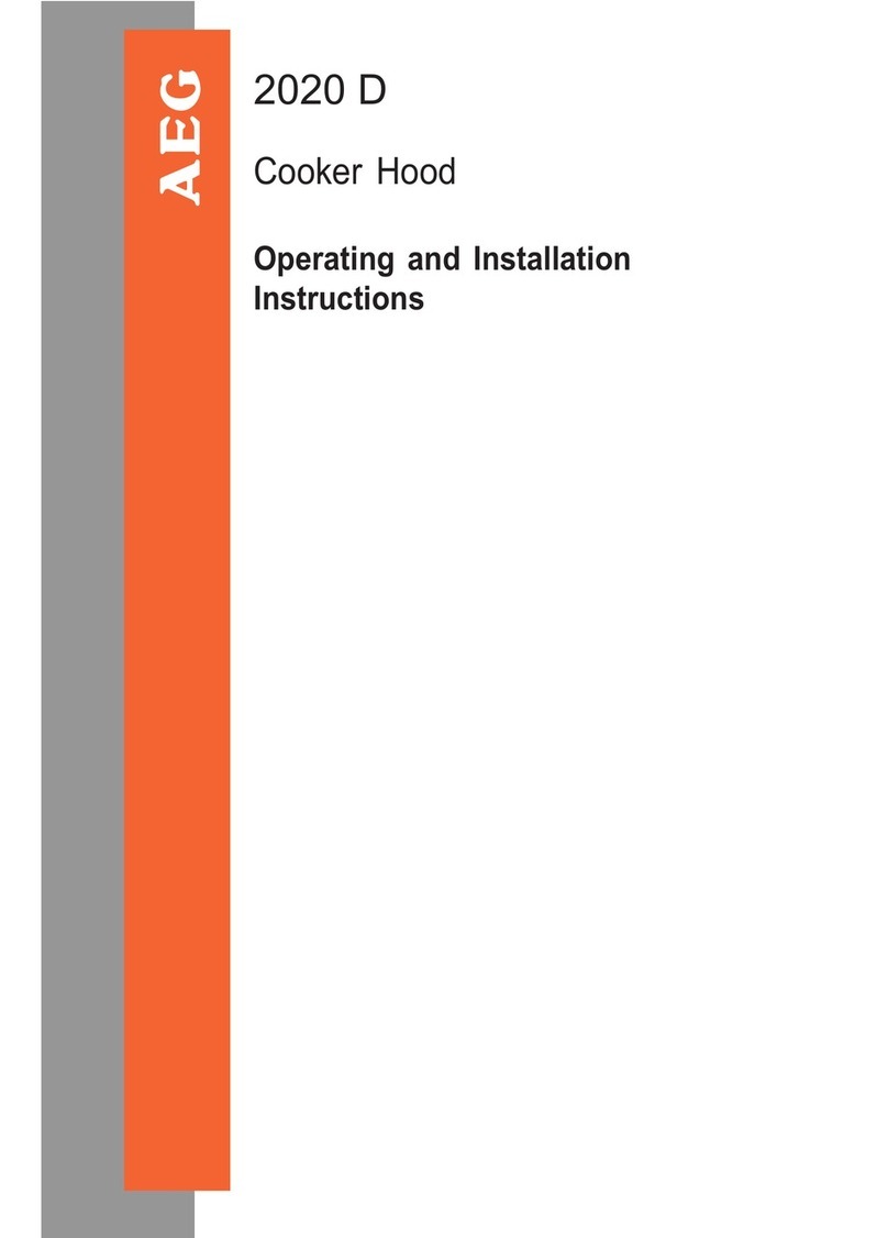AEG 2020 D User manual