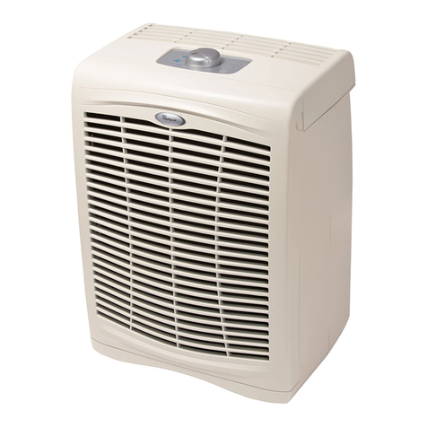 Whirlpool Air Purifier User manual Whirlpool Air Purifier User manual