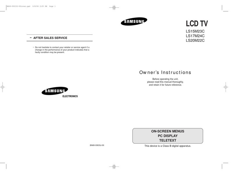 Samsung LS20M22C User manual