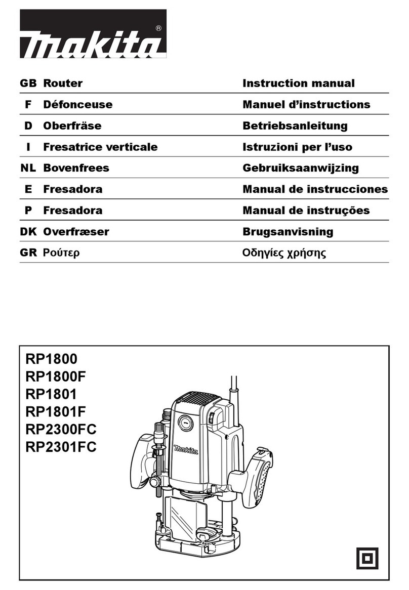 Makita RP1800 User manual