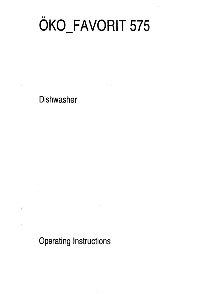 AEG OKO Favorit 575 User manual