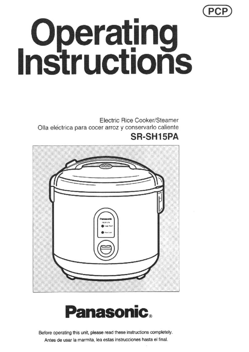 Panasonic SR-SH User manual