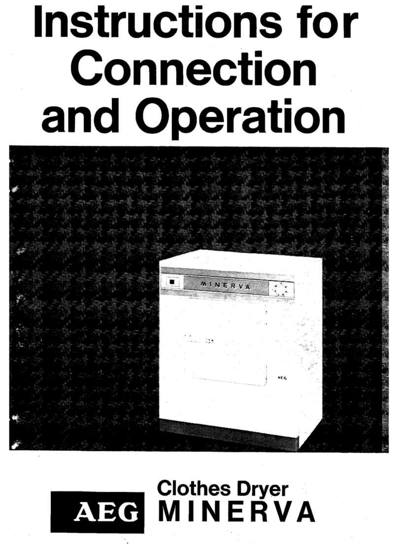 AEG Minerva Instruction manual AEG Minerva Instruction manual