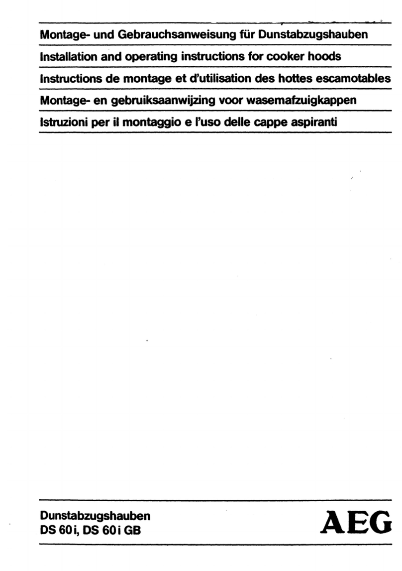 AEG DS 60 i GB User manual