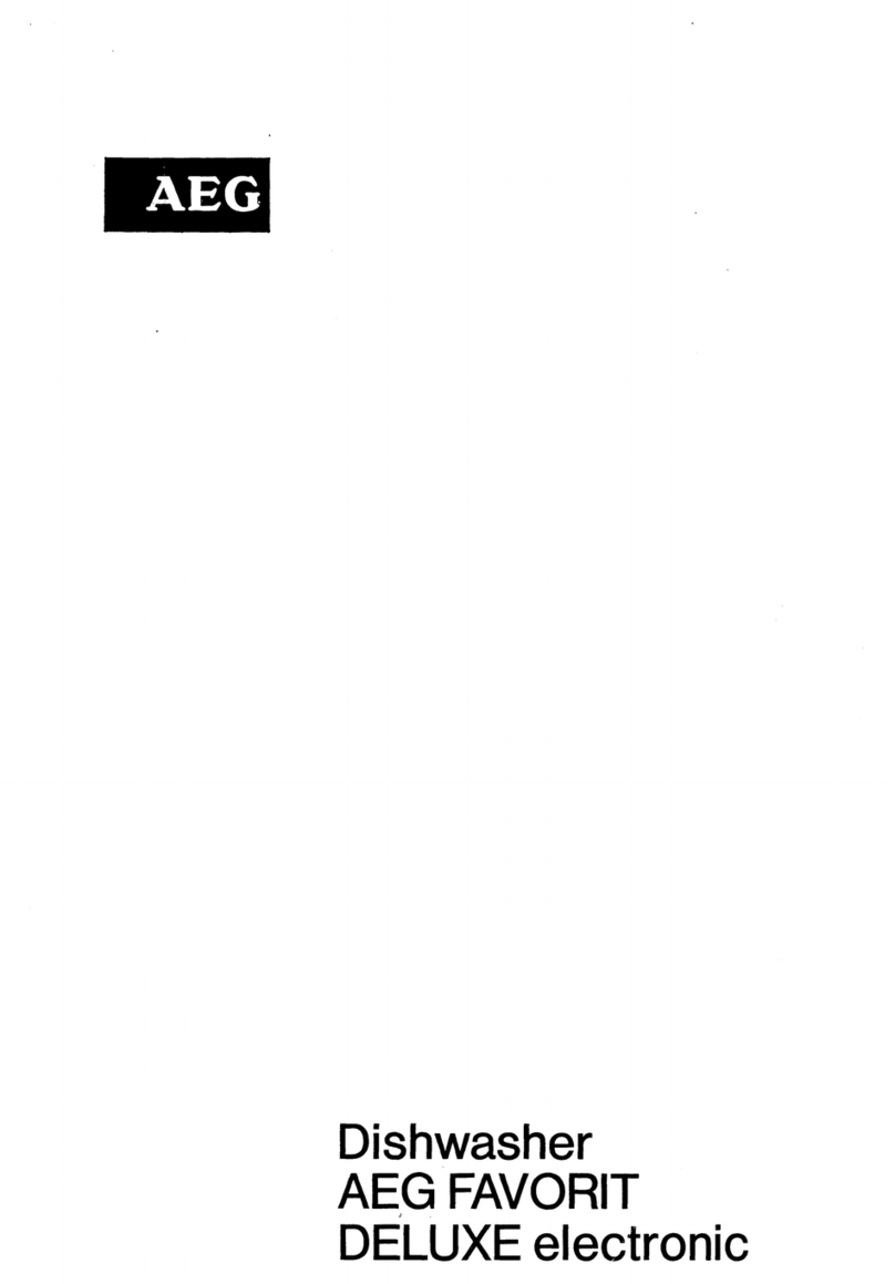 AEG Favorit deluxe electronic User manual