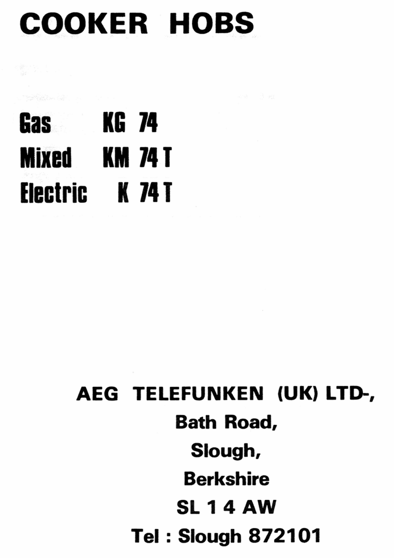 AEG KM 74 T operating instructions