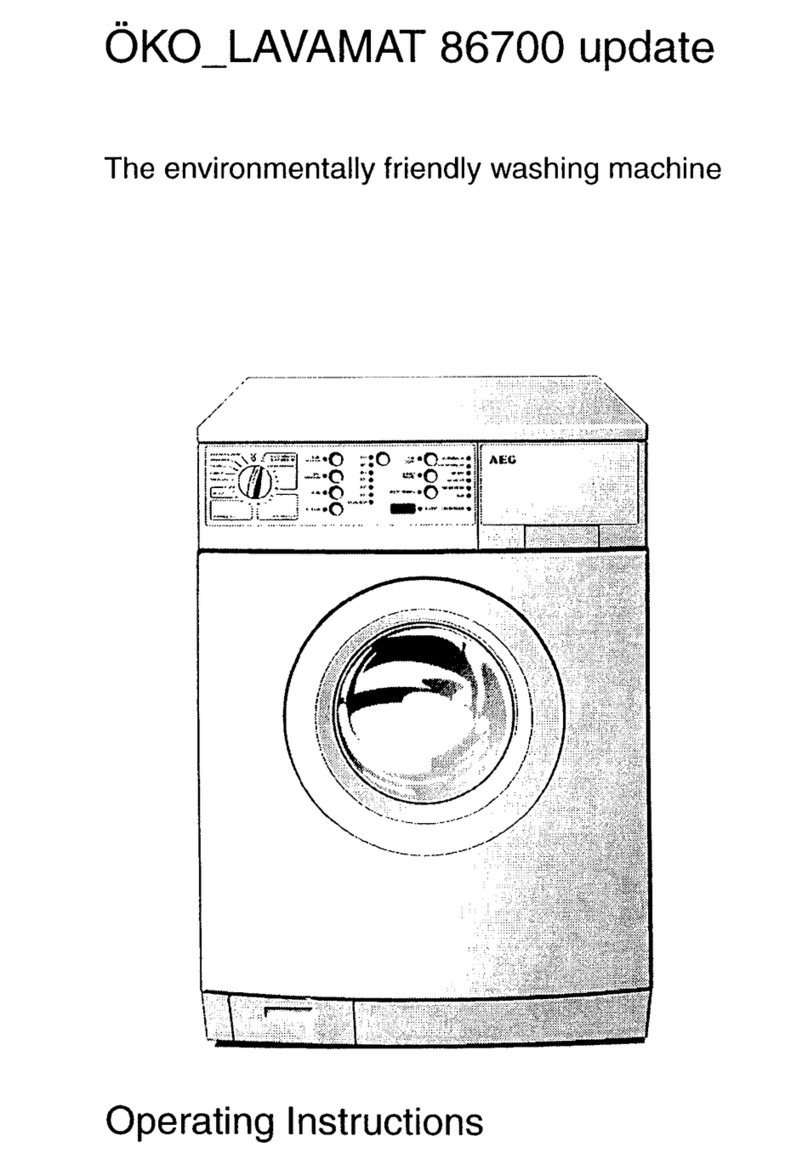 AEG OKO Lavamat 86700 update User manual