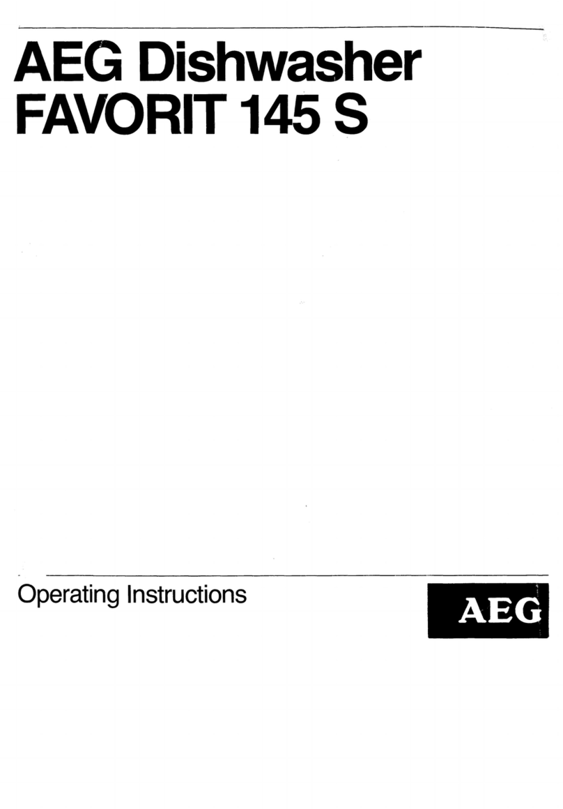 AEG FAVORIT 145 S operating instructions