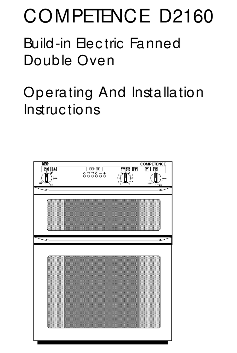 AEG COMPETENCE D2160 User manual