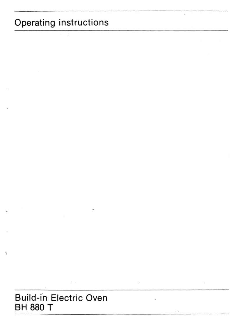 AEG BH 880 T User manual