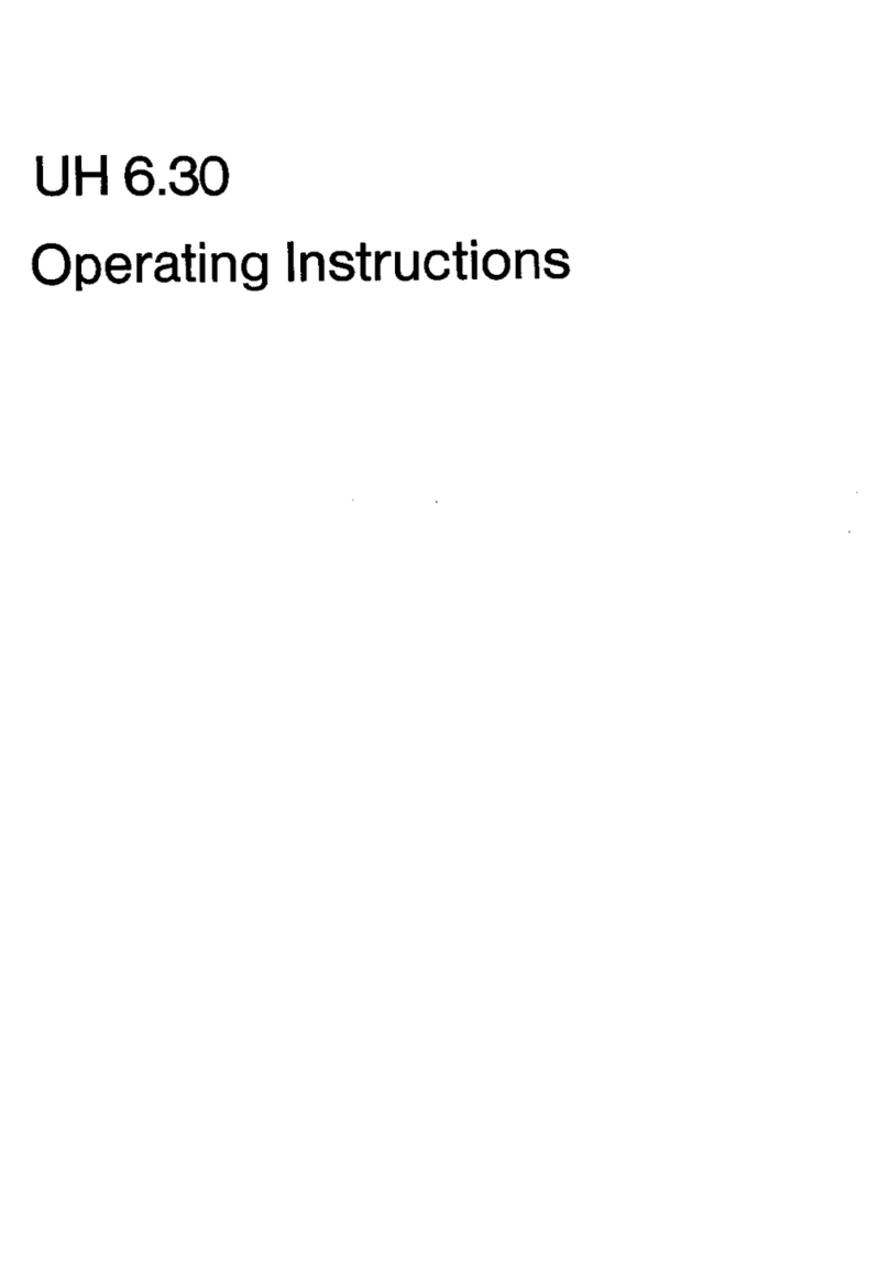 AEG UH 6.30 operating instructions