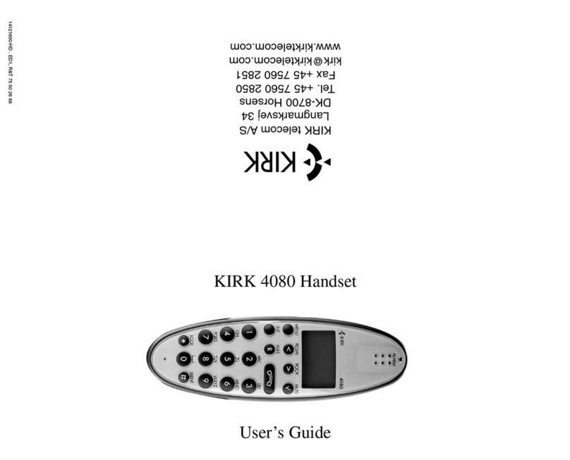 Kirk 4080 user guide