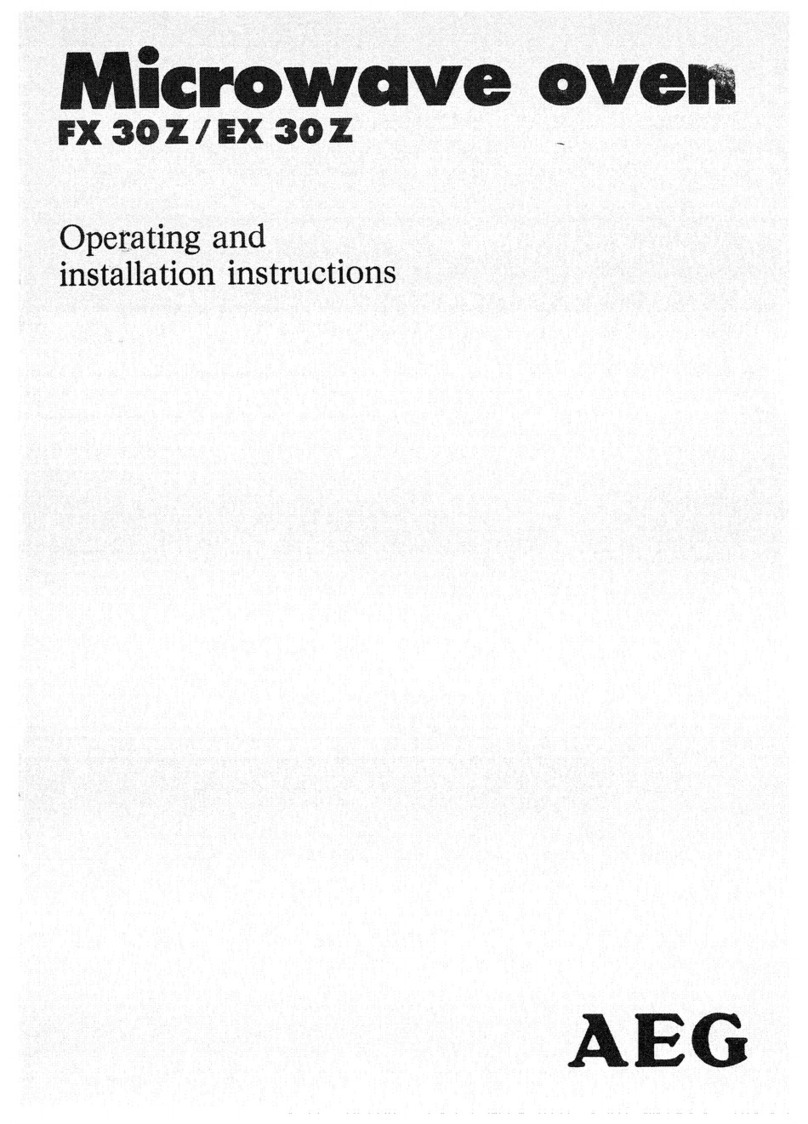 AEG EX 30 Z Operating and installation instruction