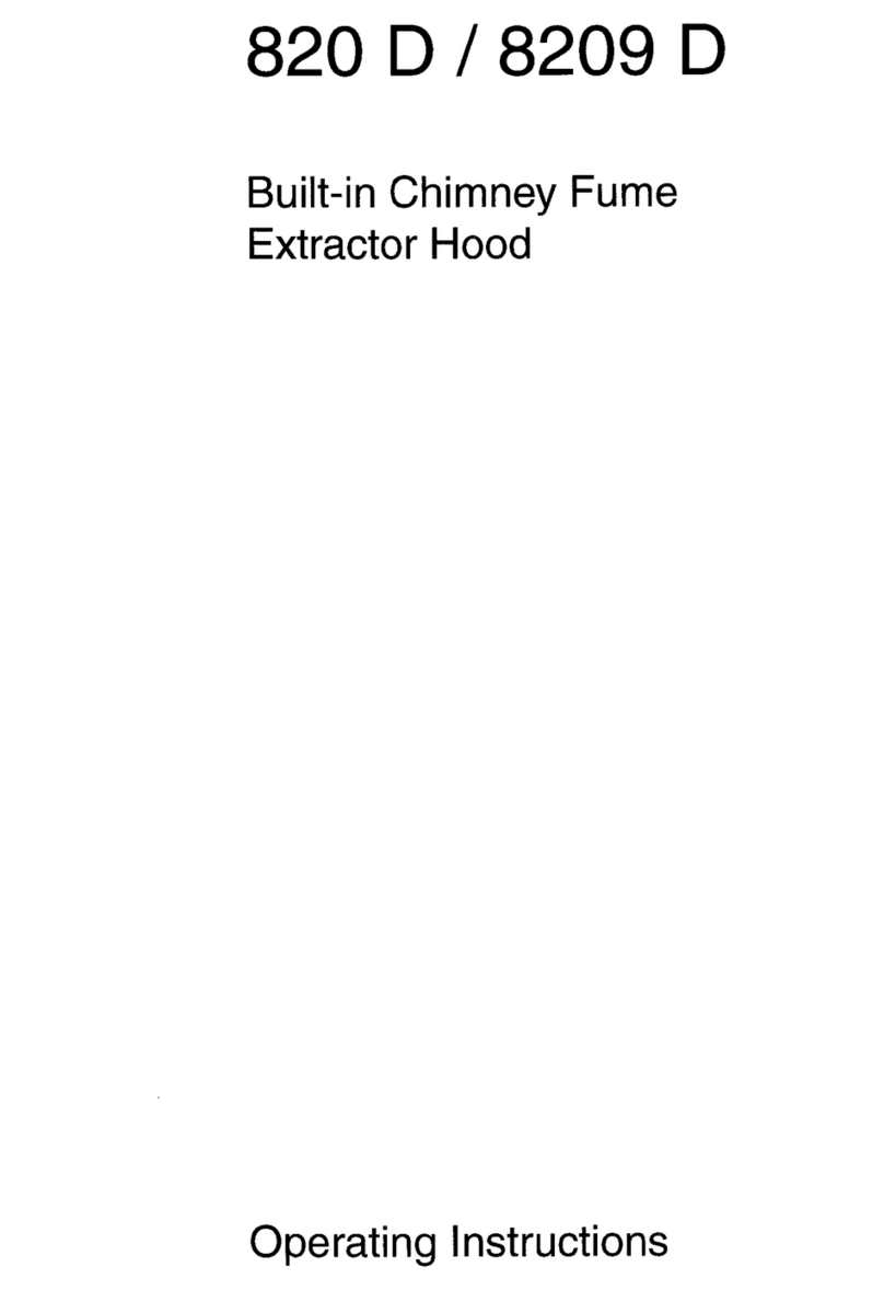 AEG 820 D User manual