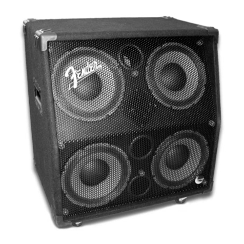 Fender 410 PRO Service manual