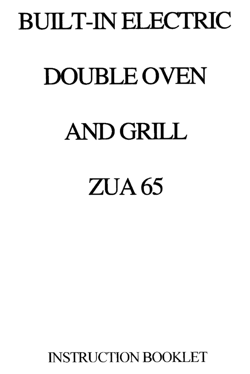 Zanussi ZUA 65 Instruction booklet