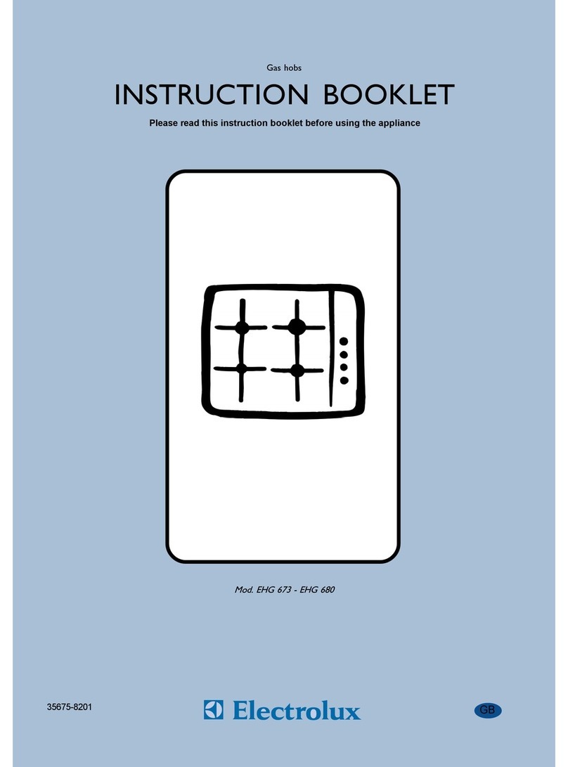 Electrolux EHG 673 User manual