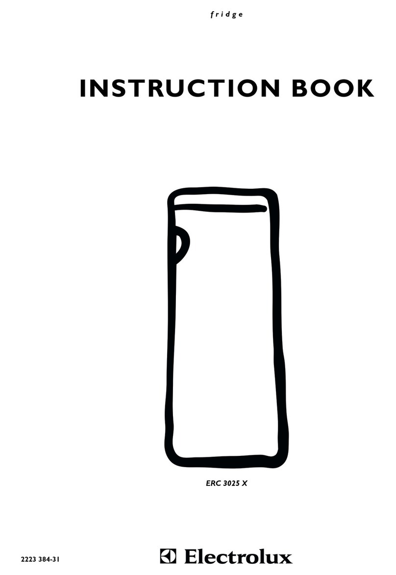 Electrolux ERC 3025 X User manual