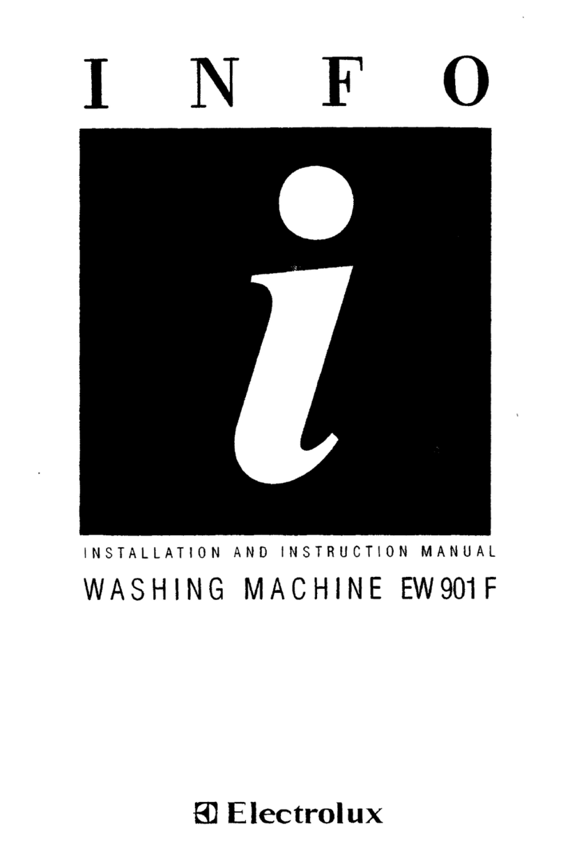 Electrolux EW 901 F Quick guide
