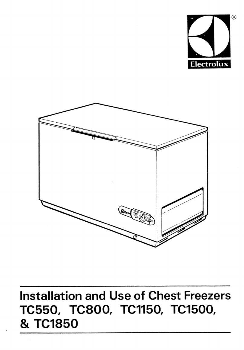 Electrolux TC550 Installation and use