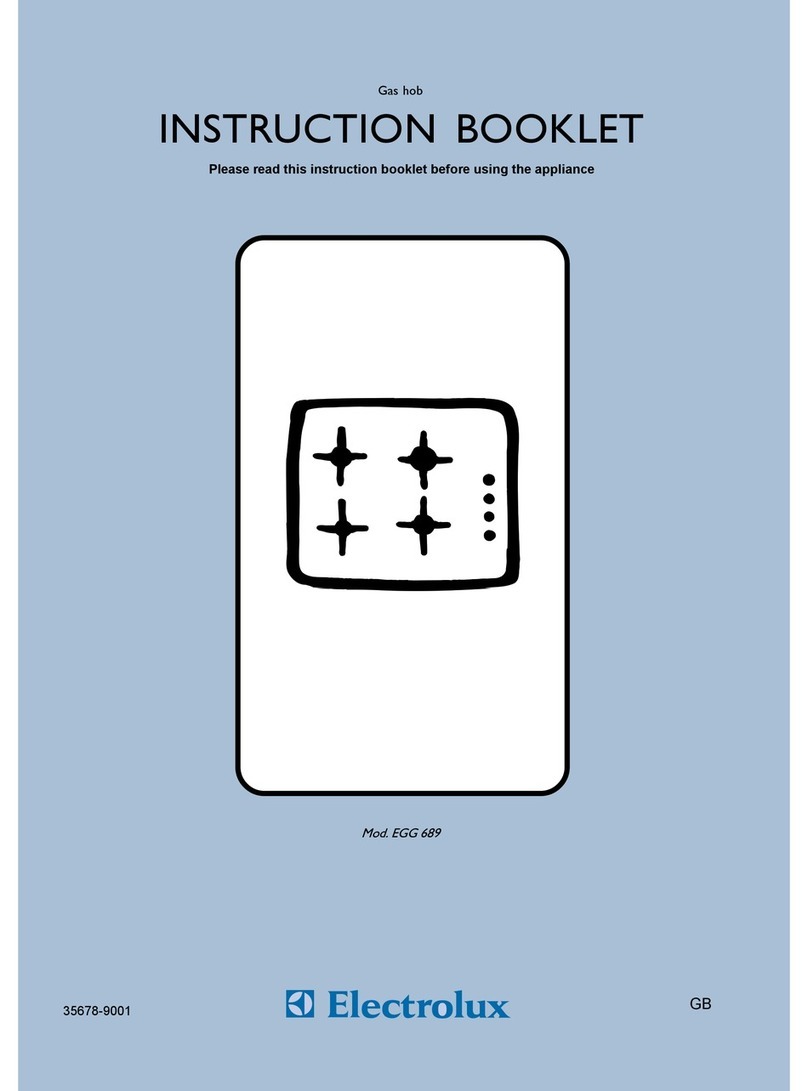 Electrolux EGG 689 User manual