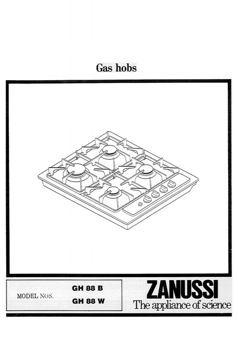 Zanussi GH 88 B User manual