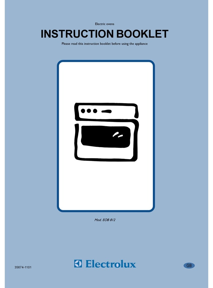 Electrolux EOB 812 Instruction booklet