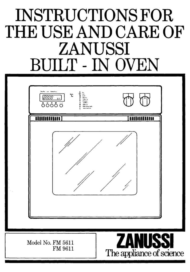 Zanussi FM 9611 Instructions for use