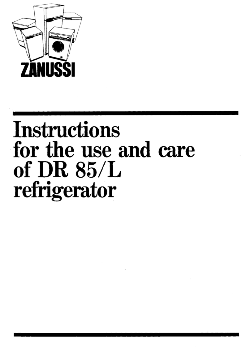 Zanussi DR 85/L Instructions for use