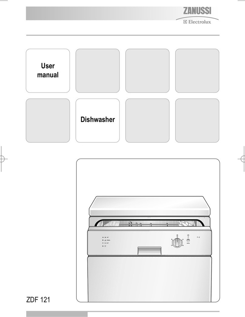 Zanussi Electrolux ZDF 121 user manual