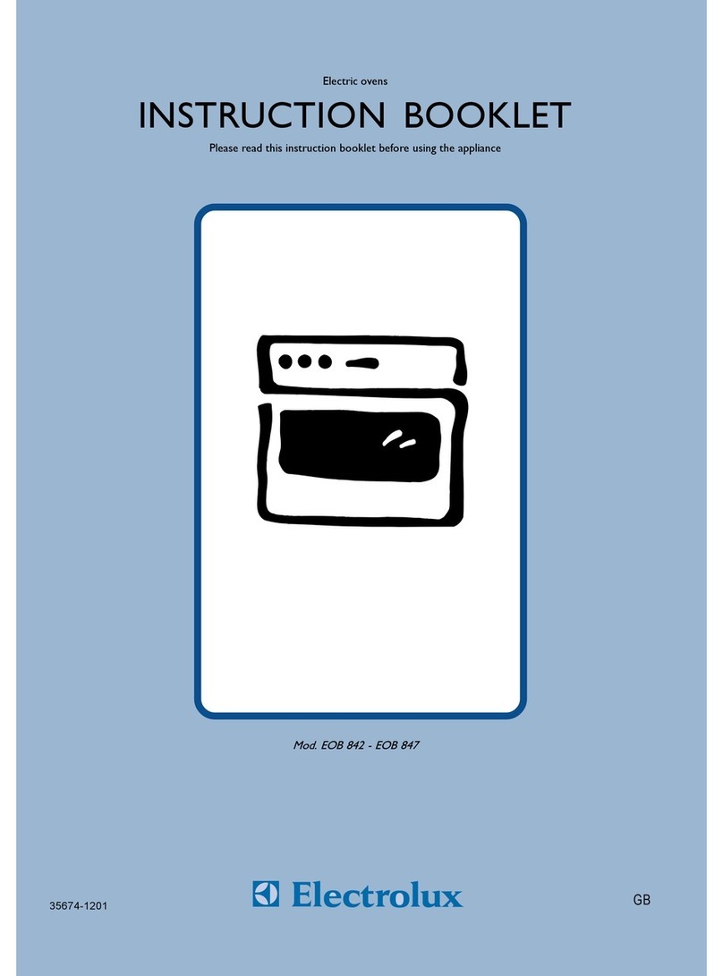 Electrolux EOB 842 Instruction booklet