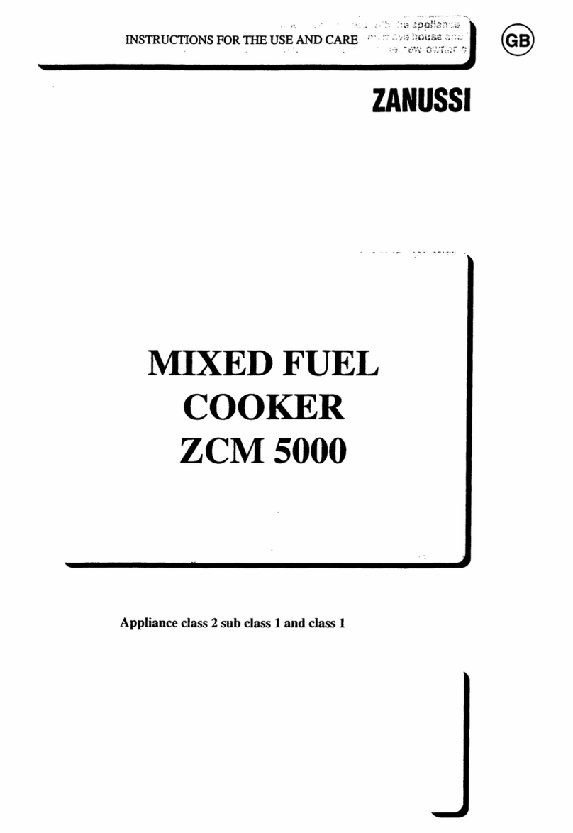 Zanussi ZCM 5000 Assembly instructions