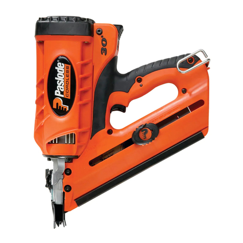Paslode Cordless Framing Nailer User manual Paslode Cordless Framing Nailer User manual