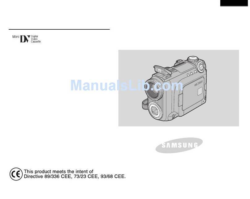 Samsung VP-D6050 Owner's instruction book