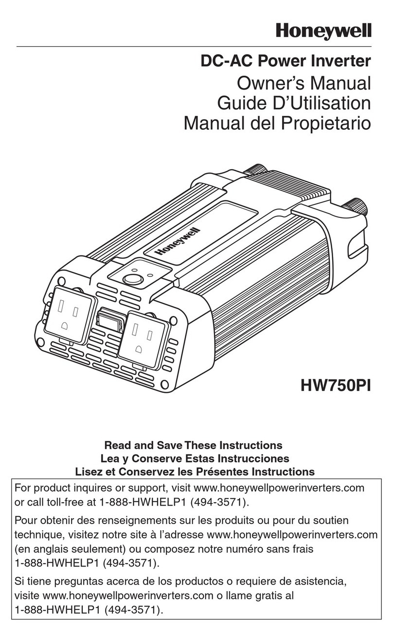 Honeywell HW750PI User manual
