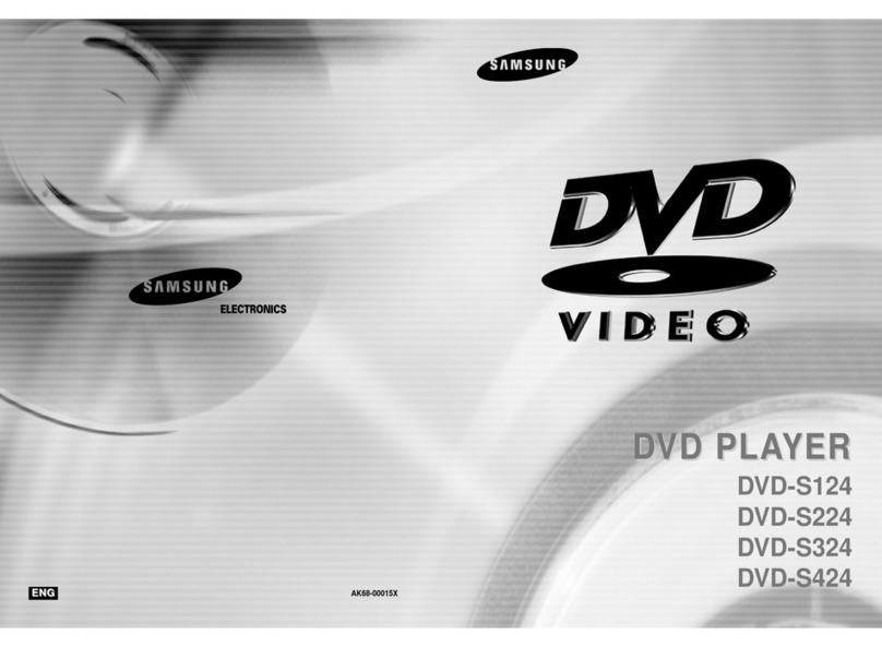 Samsung DVD-S124 User manual